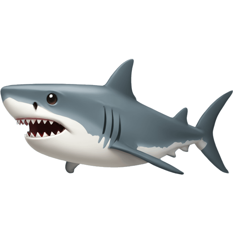 Shark bute emoji