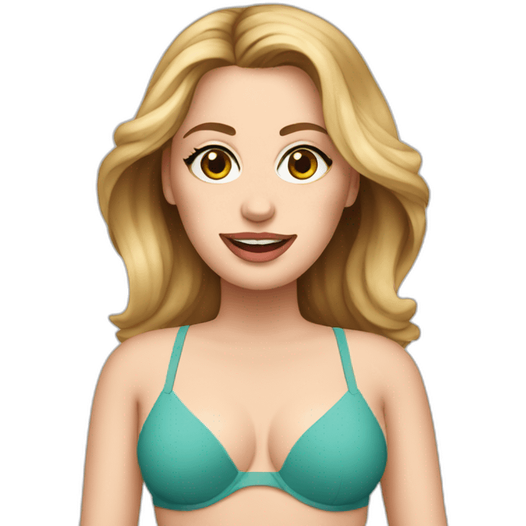 Adele in bikini emoji