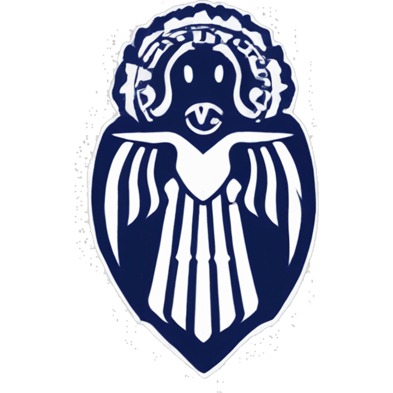 fenerbahce logo white andblack emoji