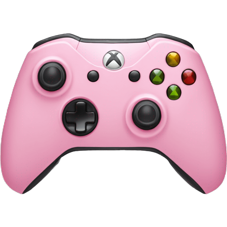 Pink Xbox controller  emoji