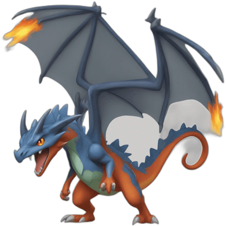 Dracaufeu pokémon emoji