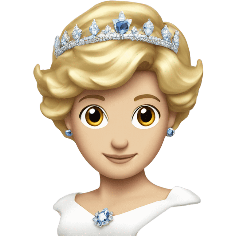 Princess Diana halo emoji