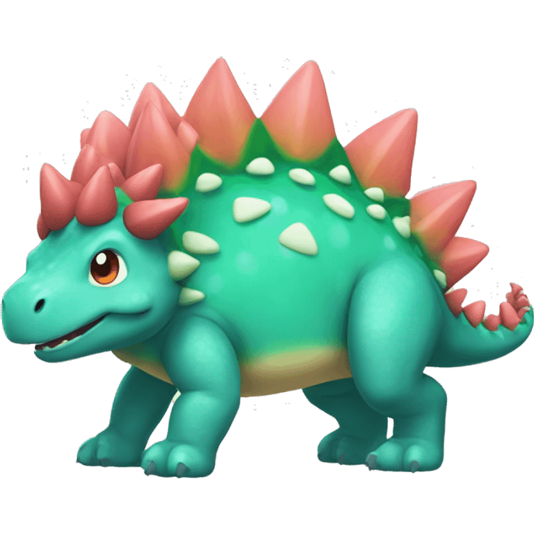 cute stegosaurus pokemon emoji