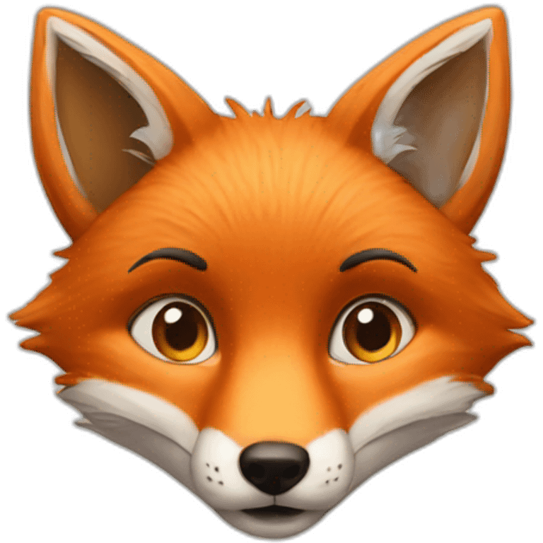 Real fox emoji