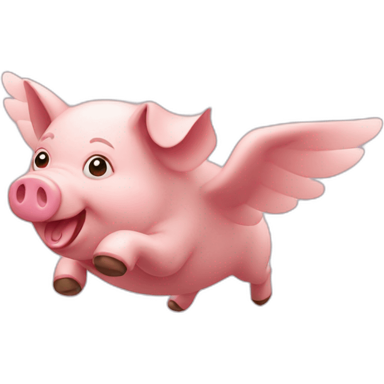 flying pig emoji