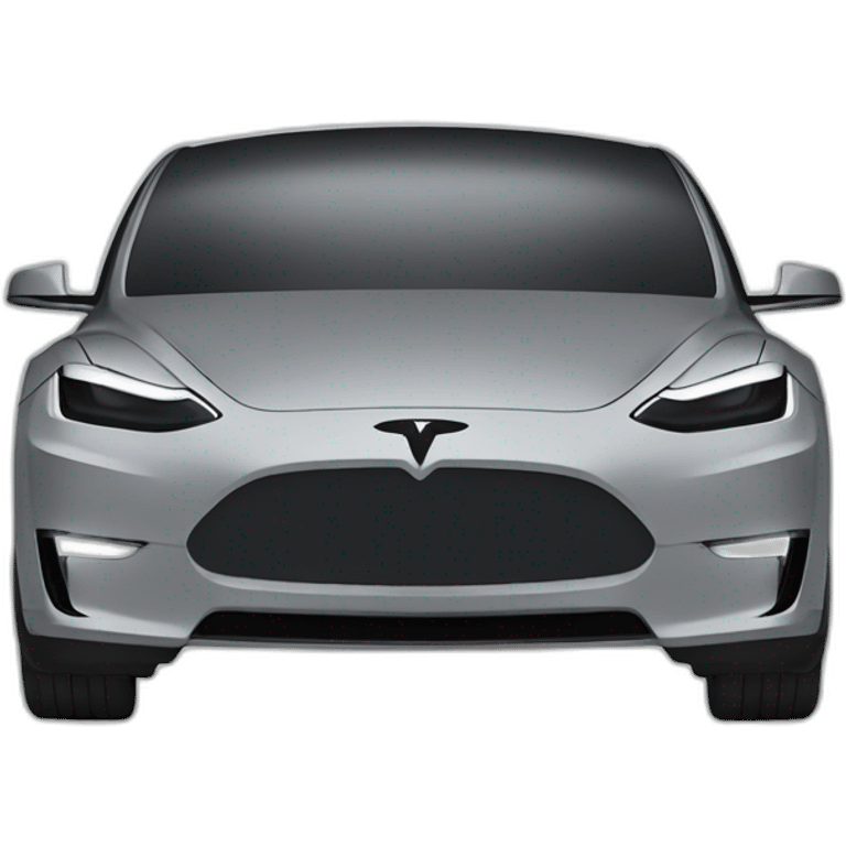 Tesla model y emoji