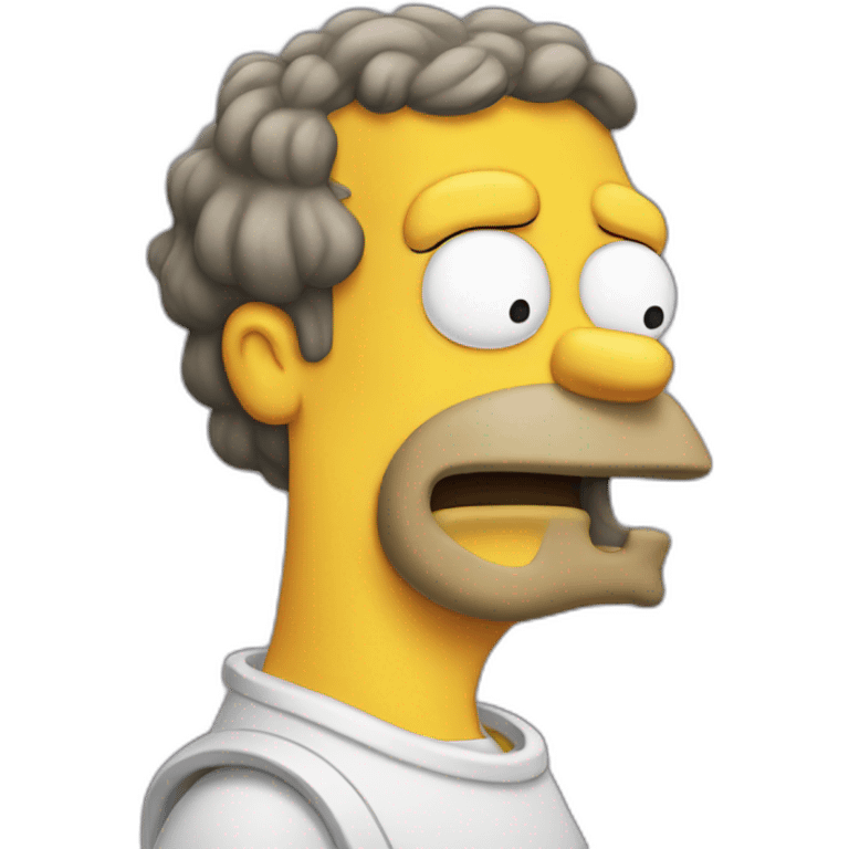 Homer simspon emoji