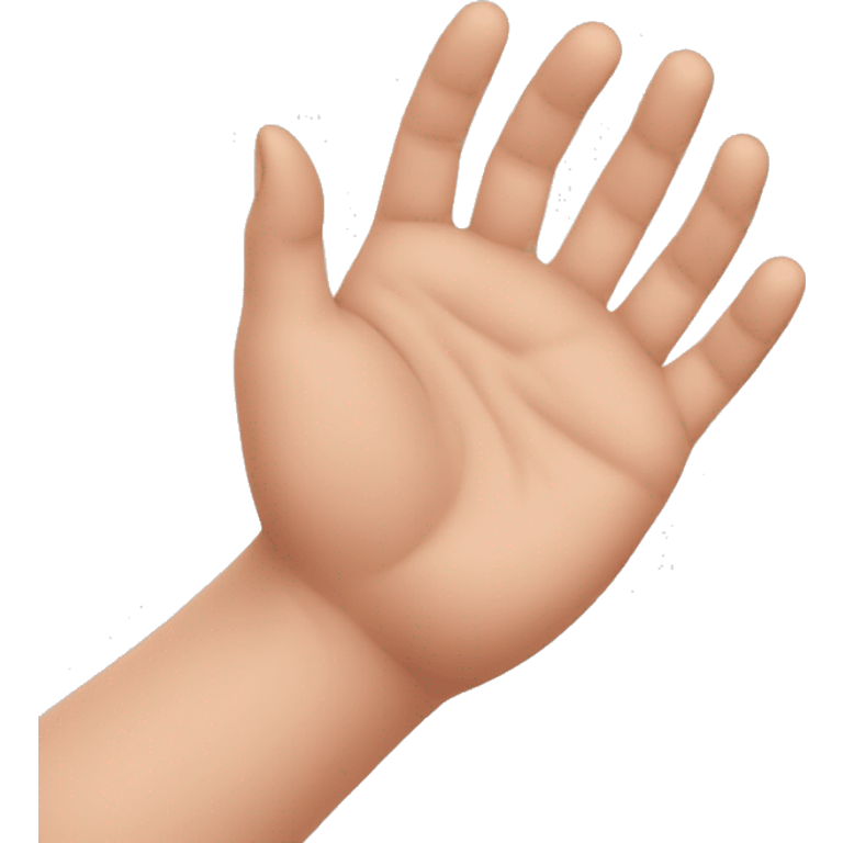 baby hand and mum hans emoji