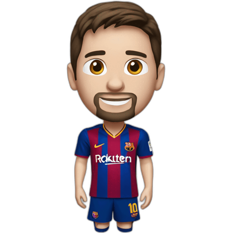 Lionel Messi champion 's league emoji