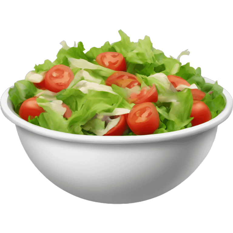 an appetizing salad emoji