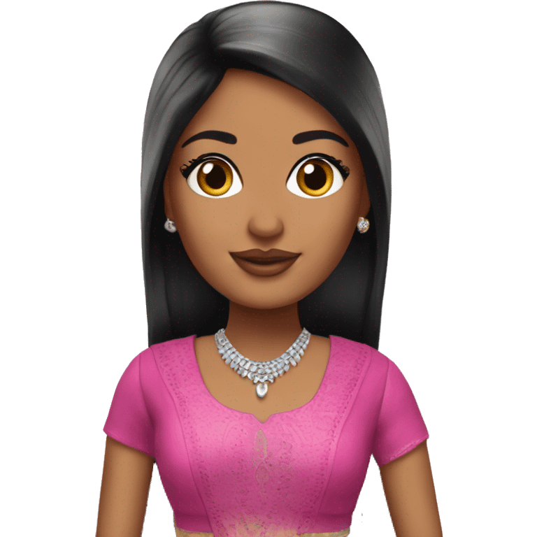 indian barbie doll emoji