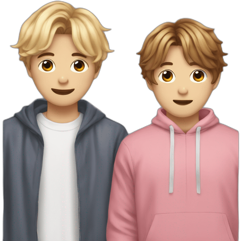 Me and Taehyung from BTS emoji