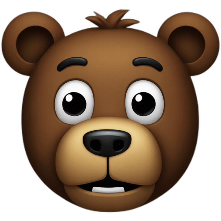 five nights at freddy's bear emoji