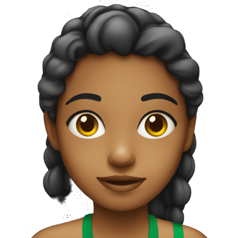 Brazilian girl emoji