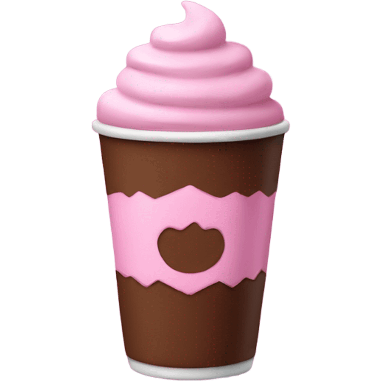 pink cocoa  emoji