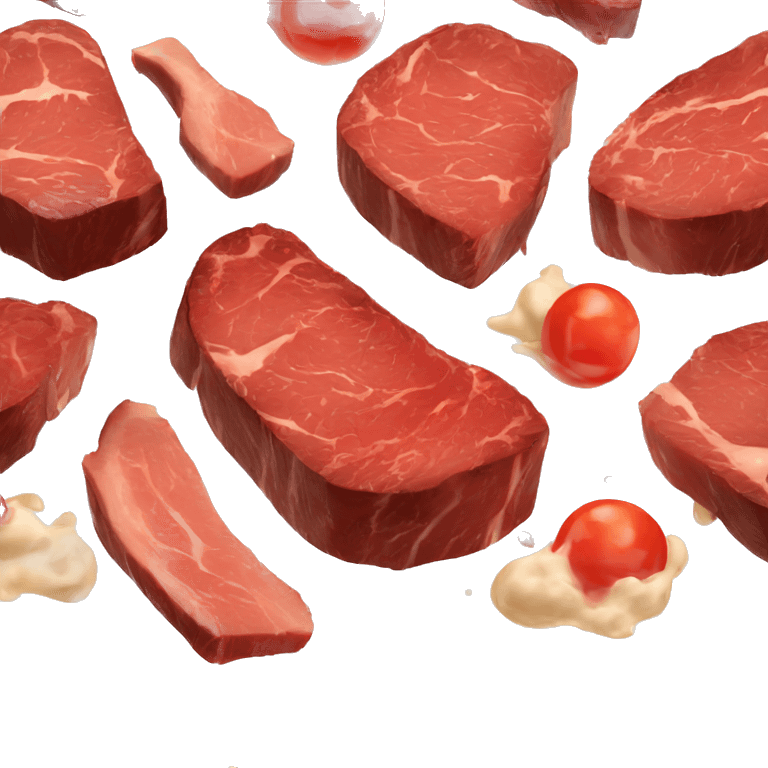 steak brulé emoji