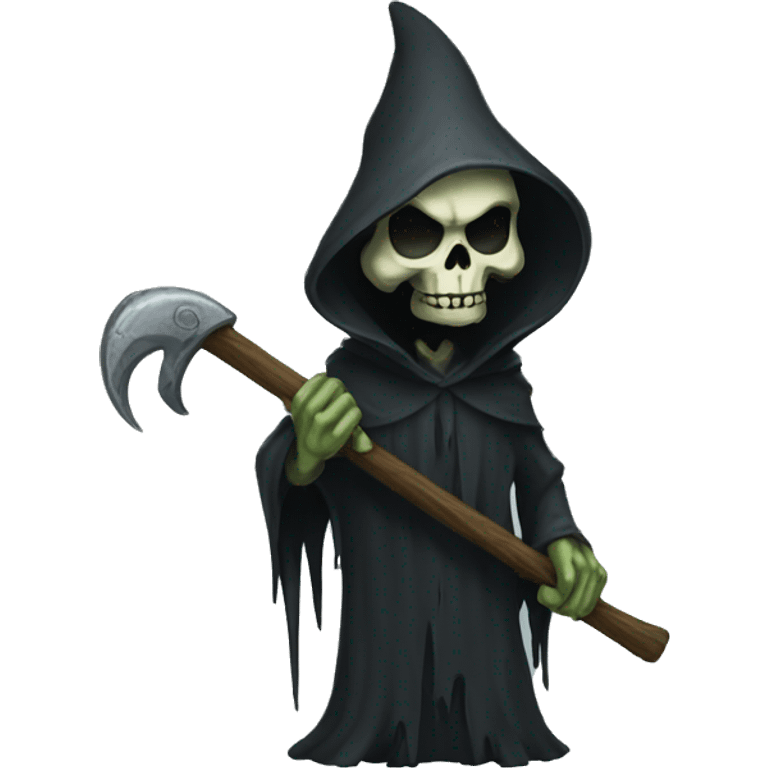 grungy grot grim reaper emoji