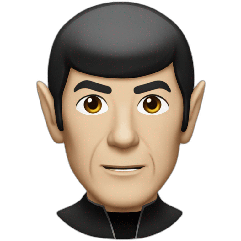 Spock de star trek emoji