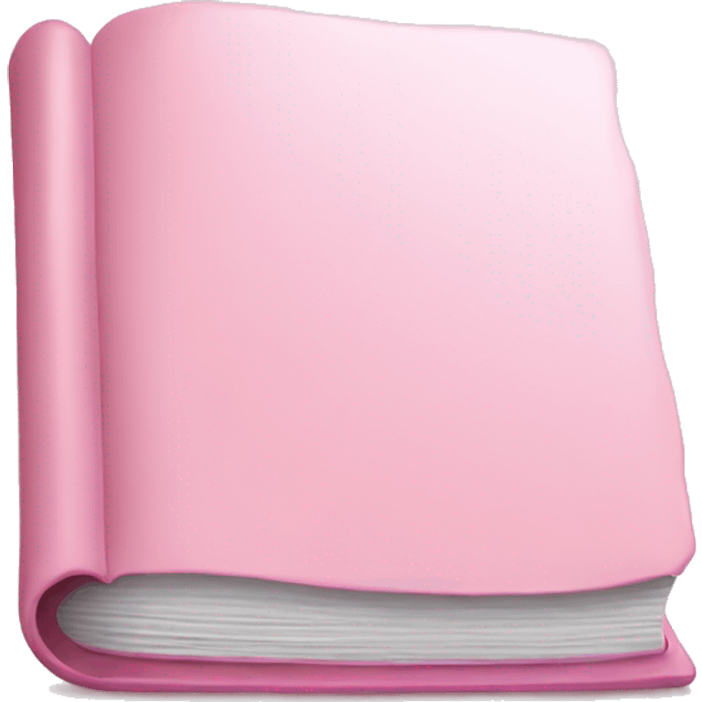 light pink book emoji