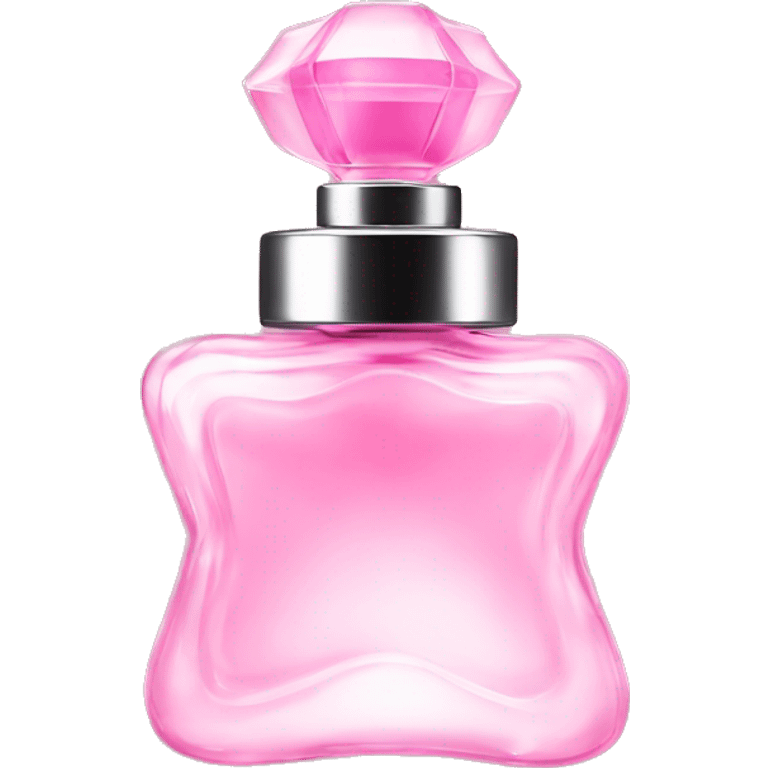 Fairy light pink perfume with bow emoji