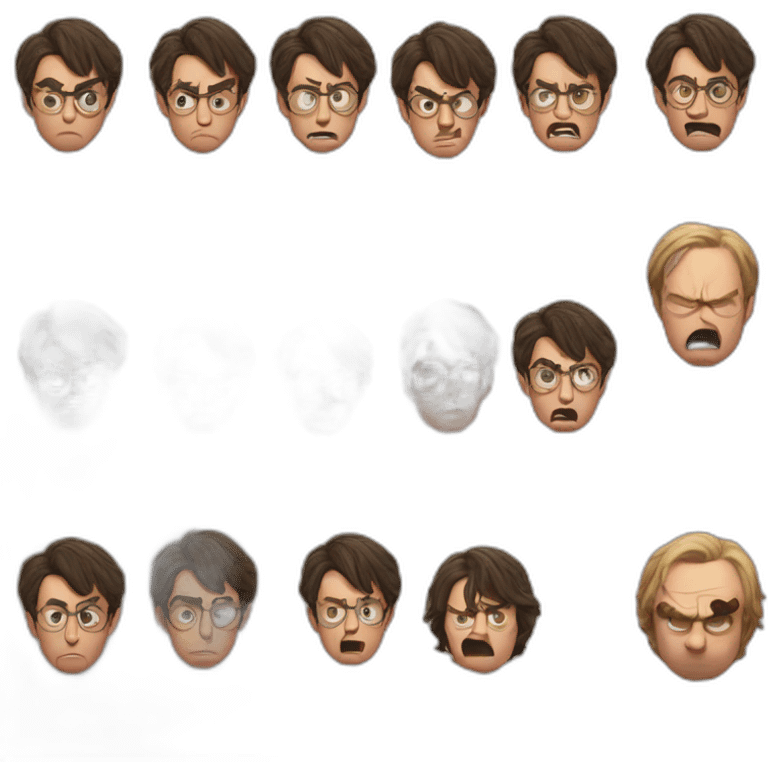 angry harry potter emoji