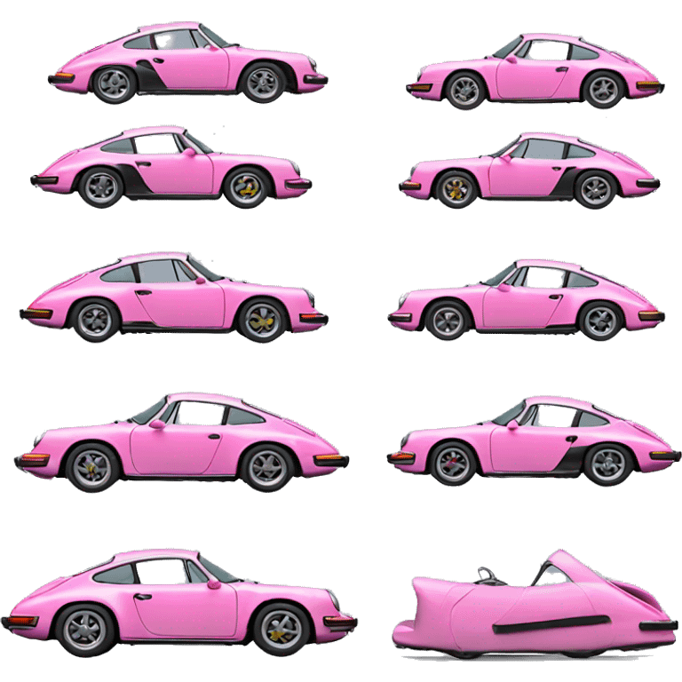 porsche pink emoji