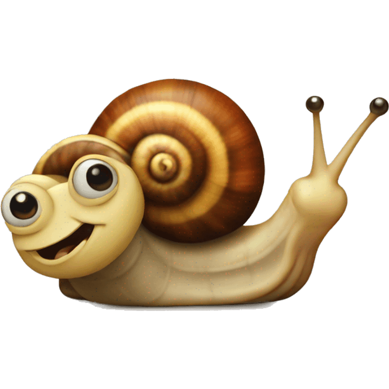 Laughing Snail emoji