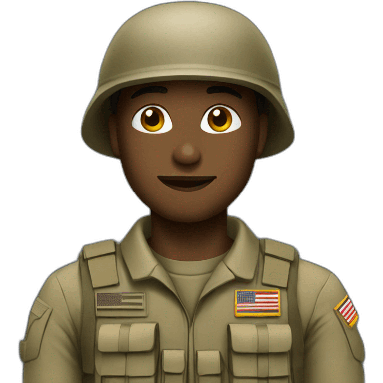 soldier emoji