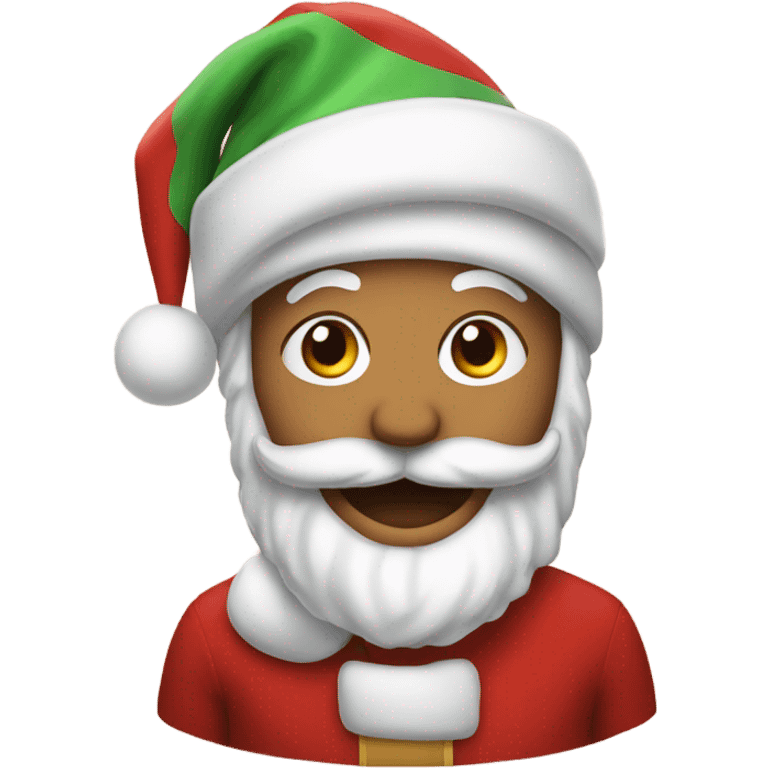 Merry Christmas super festive emoji