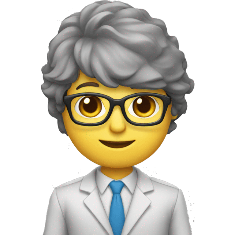 Artificial Intelligence teacher emoji