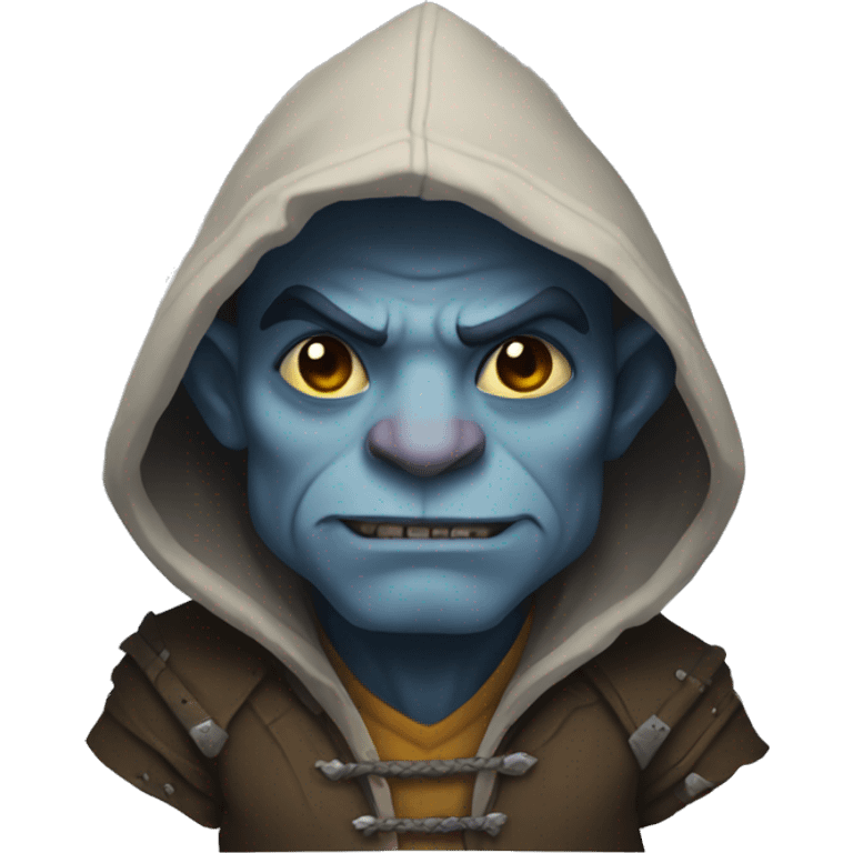 warcraft troll in a hoodie emoji