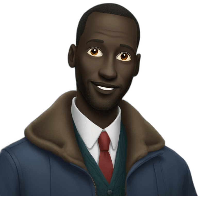 Omar Sy lupin Netflix emoji