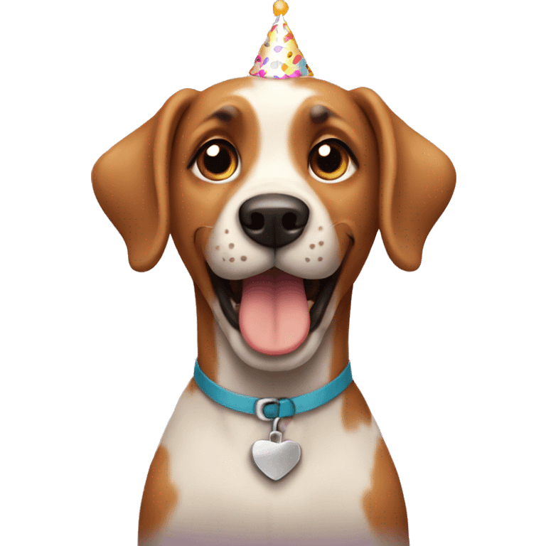 Dog birthday  emoji