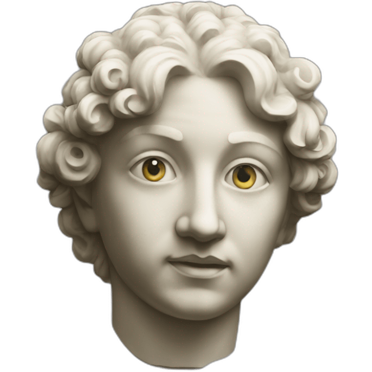 antique sculpture emoji