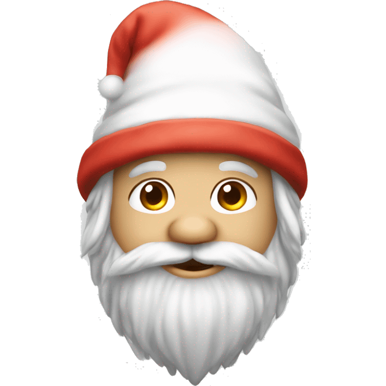 Cute Gnome without eyes with big beanie  emoji