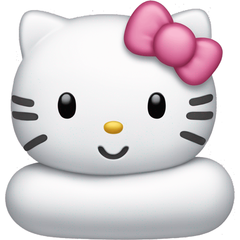 hello kitty sleeping emoji