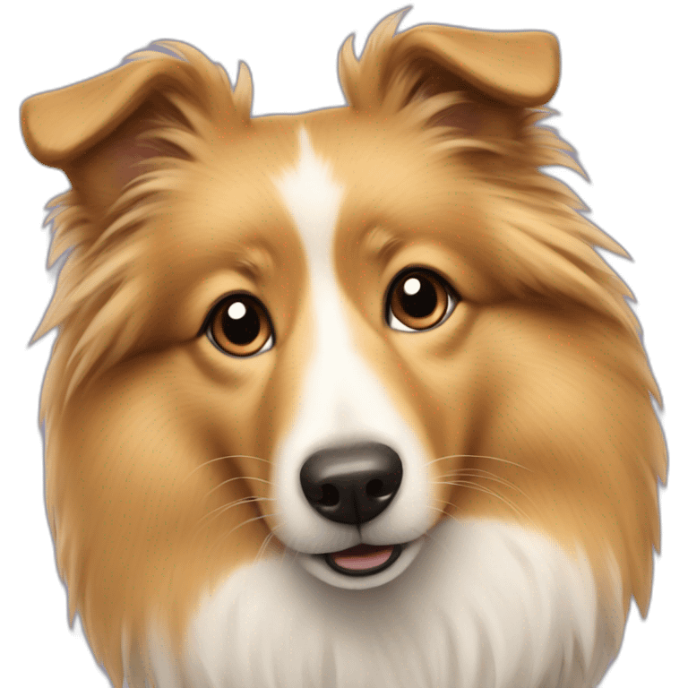 Shetland dog emoji