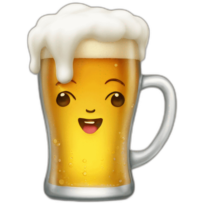 Baby beer emoji