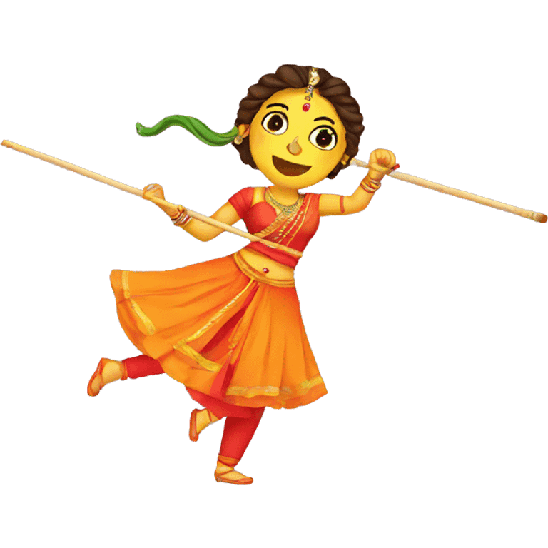 dandiya emoji