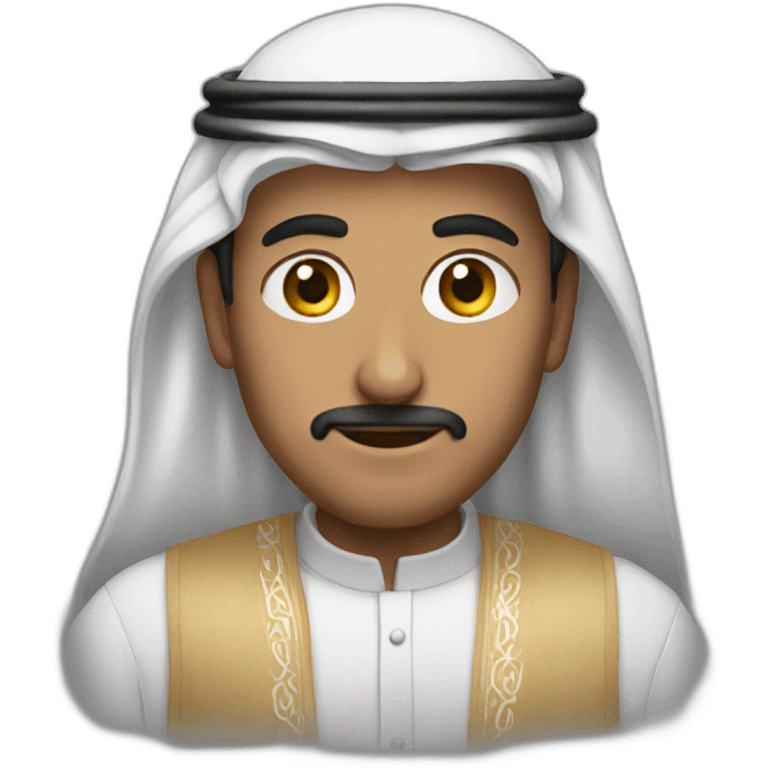 a man from saudi arabia emoji