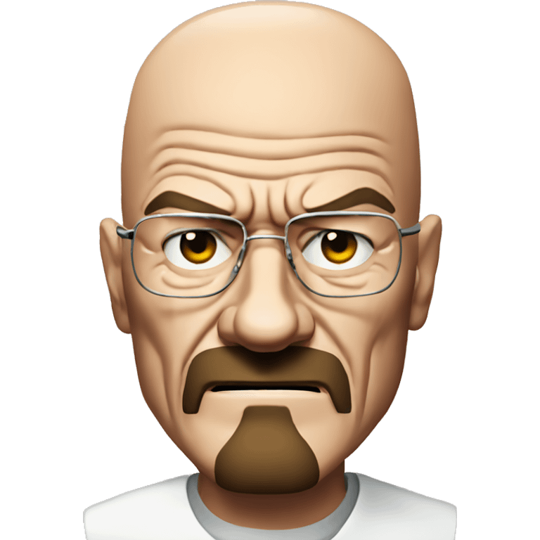 Walter white angry emoji