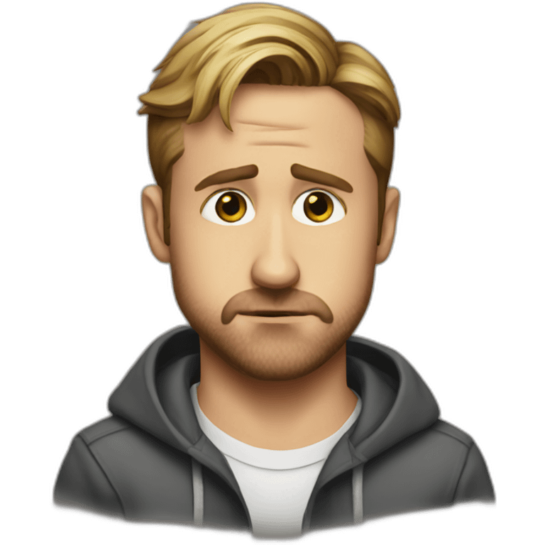 Ryan gosling sad emoji