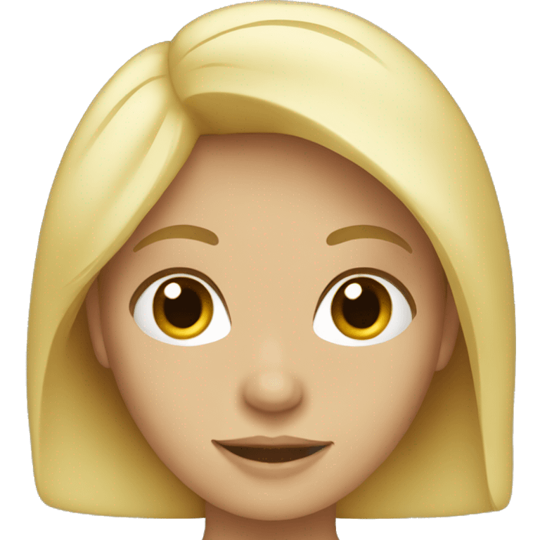 blonde emoji