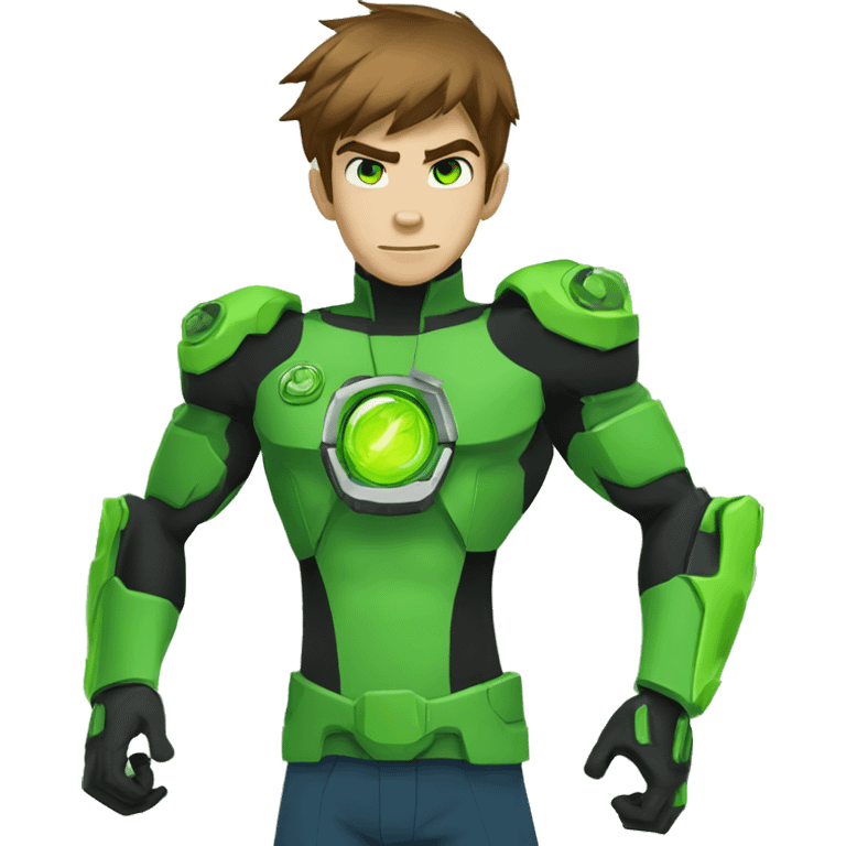 Ben 10 Classic and his Omnitrix  emoji