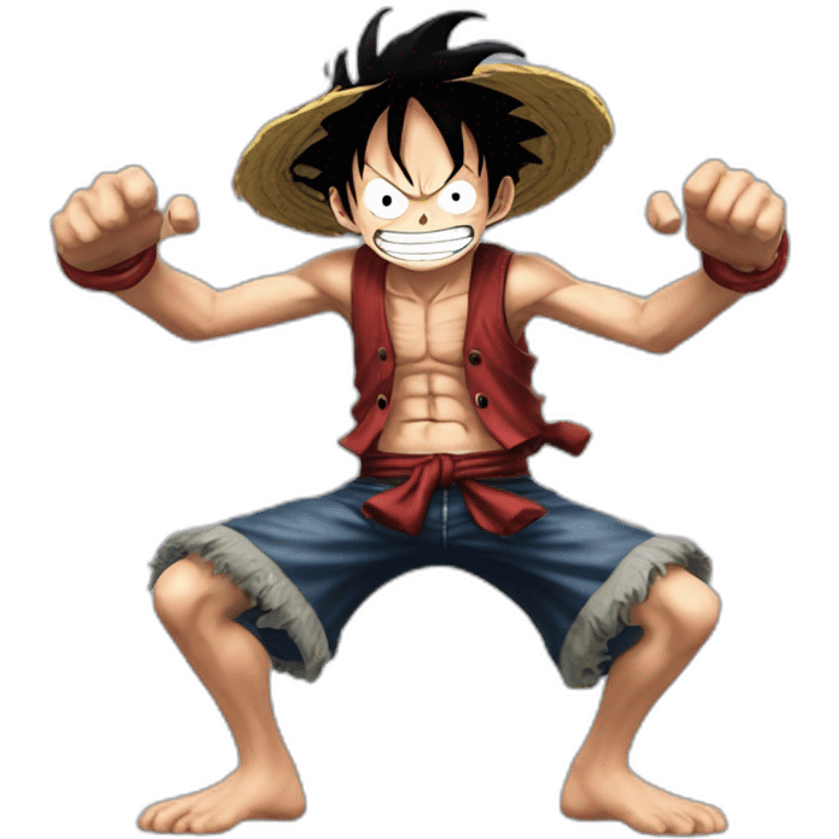 monkey-d-luffy-Gear-4 emoji