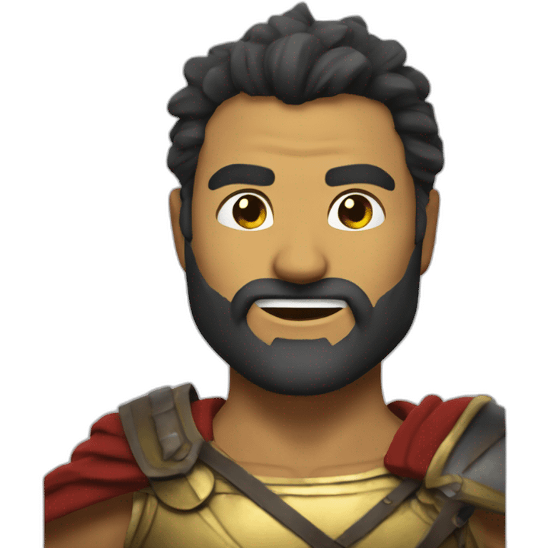 Leonidas smile emoji