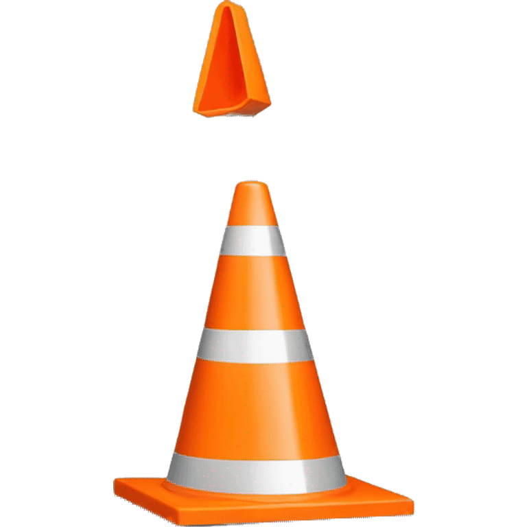 Organe traffic cone emoji