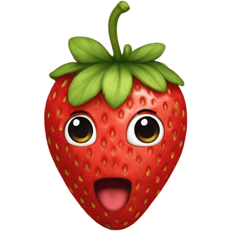 strawberry emoji