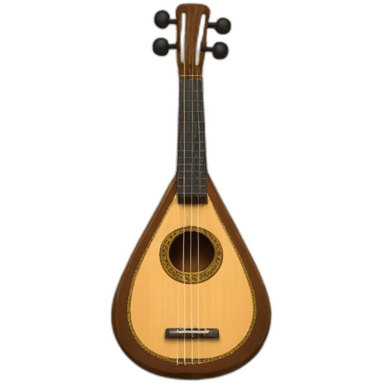 Erlandskian Blakajaki Balalaika Family instrument emoji