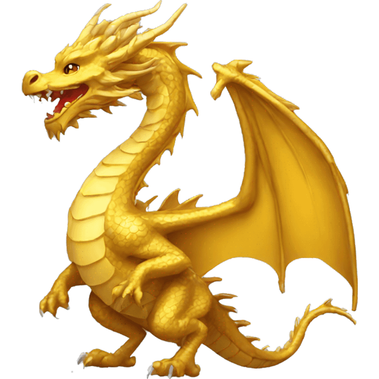 golden dragon emoji